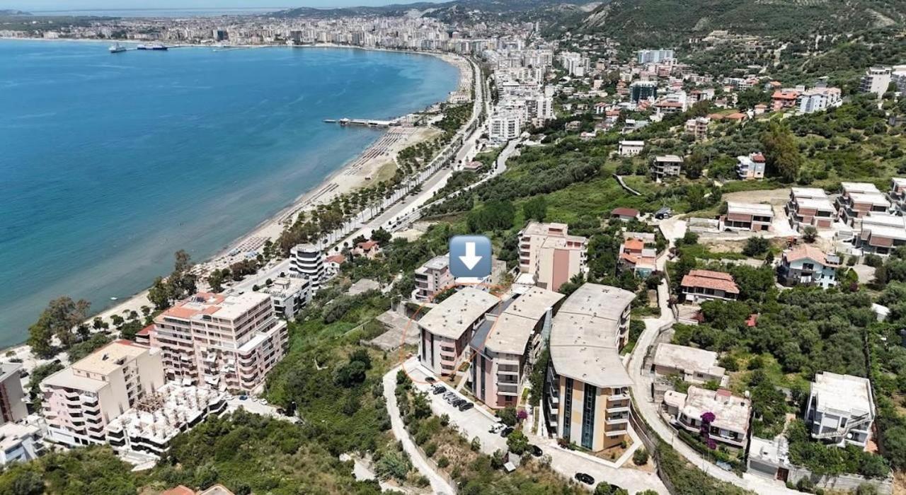 Sea View Apartment Vlorë Exterior foto